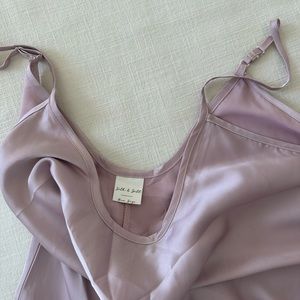 Silk & Salt Mauve Dress